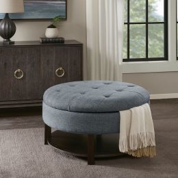[Only support Drop Shipping Buyer] Miller Round Storage Ottoman