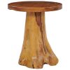 vidaXL Coffee Table 15.7"x15.7" Solid Teak Wood