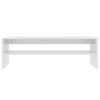 vidaXL Coffee Table White 39.4"x15.7"x15.7" Engineered Wood