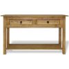 vidaXL Console Table Mexican Pine Corona Range 35.4"x13.6"x28.7"