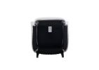 Armchair Modern Accent Sofa with Linen surface; Leisure Chair with solide wood feet for living room bedroom Studio; White