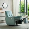 Modern Comfortable Velvet Rocking Chair for Living Room & Reading Room Beige Color