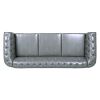 84" Rolled Arm Chesterfield 3 Seater Sofa.