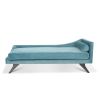 Right Square Arm Reclining Chaise Lounge
