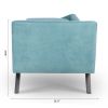 Right Square Arm Reclining Chaise Lounge