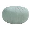 [Only support Drop Shipping Buyer] Kelsey Round Pouf Ottoman