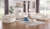 Round Ottoman Set with Storage; 2 in 1 combination; Round Coffee Table; Square Foot Rest Footstool for Living Room Bedroom Entryway Office