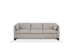 Matias Sofa; Dusty White Leather 55015