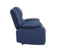 Zuriel Power Motion Sofa; Blue PU 54615