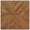 vidaXL Coffee Table 43.3"x43.3"x14.1" Solid Acacia Wood
