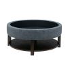 [Only support Drop Shipping Buyer] Miller Round Storage Ottoman