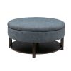 [Only support Drop Shipping Buyer] Miller Round Storage Ottoman