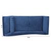 Chaise Lounge with Scroll Arm