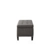 [Only support Drop Shipping Buyer] Shandra II Tufted Top Storage Bench