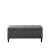 [Only support Drop Shipping Buyer] Shandra II Tufted Top Storage Bench